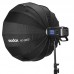 Godox AD-S65S 25.6" Silver Softbox w/ Honeycomb Grid Godox Mount For AD300Pro AD400Pro Flash Strobe