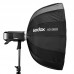 Godox AD-S65S 25.6" Silver Softbox w/ Honeycomb Grid Godox Mount For AD300Pro AD400Pro Flash Strobe