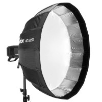 Godox AD-S65S 25.6" Silver Softbox w/ Honeycomb Grid Godox Mount For AD300Pro AD400Pro Flash Strobe