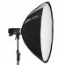 Godox AD-S85W 85CM/33.5" White Softbox w/ Honeycomb Grid Godox Mount For AD300Pro AD400Pro Flash