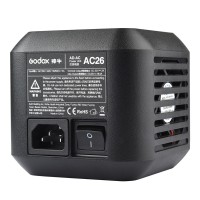 Godox AC26 (AC-26) AD-AC Power Unit AC Power Adapter For Godox AD600Pro Outdoor Flash Strobe