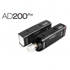 Godox AD200Pro Pocket Flash TTL 1/8000 HSS Flash Built-In 2.4G Wireless X System Outdoor Flash Light