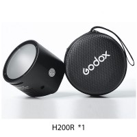 Godox H200R Round Flash Head Photography Accessory Suitable For Godox AD200 Pocket Flash Light