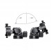SUNWAYFOTO GH-PRO II+ Geared Head Panoramic Tripod Head Accessories For DSLR Camera Lose Weight