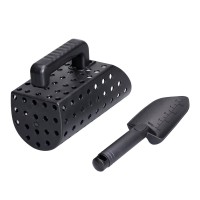 Black Metal Finder Accessory Set Sand Scoop Shovel Tool Set Metal Detection Treasure Hunts Tool Accessory