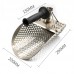 Stainless Steel Beach Sand Scoop Digging with Handle for Gold Hunter Pinpointer Metal Detector