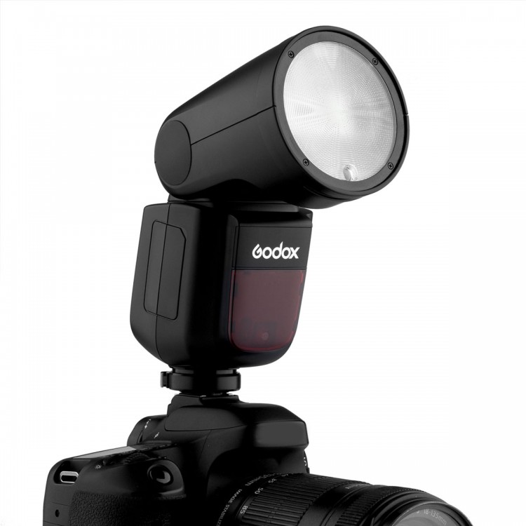Godox V1C TTL Liion Round Head Camera Flash Light External Flash 76Ws