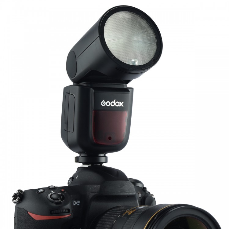 Godox V1N TTL Liion Round Head Camera Flash Light External Flash 76Ws
