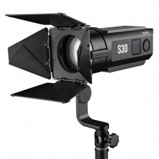 Godox S30-D 90W LED Spotlight Kit Continuous Lighting w/ 3PCS S30 Spotlight 5600K Color Temperature