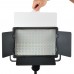 Godox LED500C 3300K-5600K LED Video Light Fill Light LED Panel With Barn Door For Interviews Studios