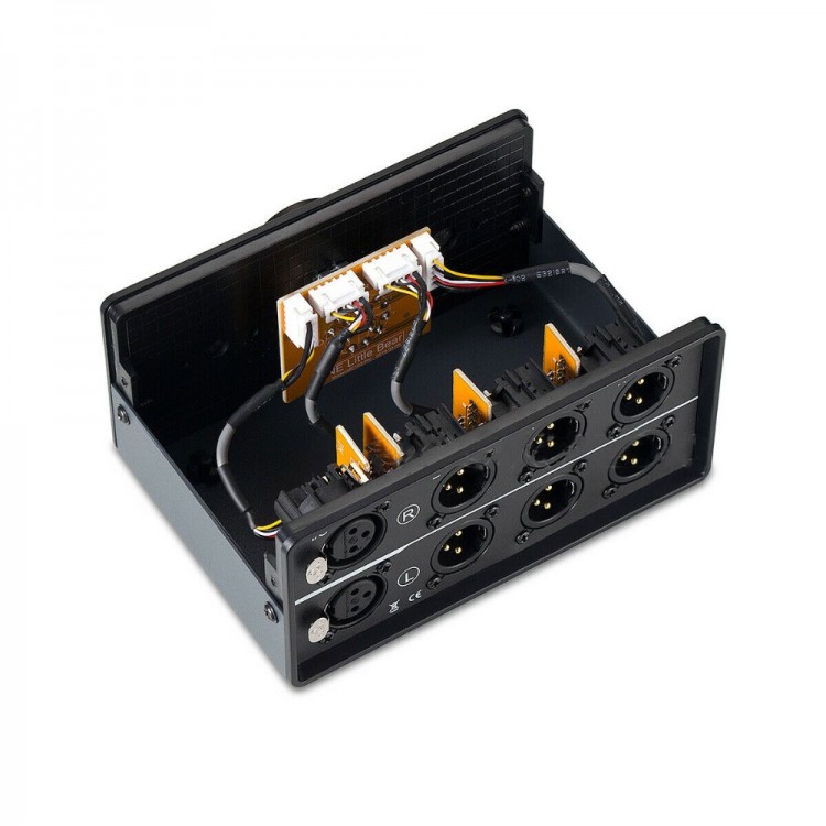 One Little Bear MC103Pro Mini 3 Ways Stereo XLR Switcher Box Audio