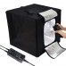 Godox LSD40 40W LED Photo Box Mini Photo Light Tent Double-Light 40x40x40CM Photography Accessories