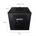 Godox LSD60 40W LED Photo Box Mini Photo Light Tent 60x60x60CM Double-Light Photography Accessories