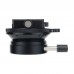 DYH-90i & DLC-60L Tripod Leveling Base Leveling Head & Screw Lever Combo Clamp Load Capacity 15KG