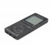 HRD-602 Sport Radio AM FM Radio Mini Radio Pocket Pedometer Function Conference Receiver Gray