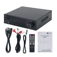 Hy AV-280 Hifi Stereo Amplifier Bluetooth Digital Power Amp DAC Rated Power 200W Music Power 1000W