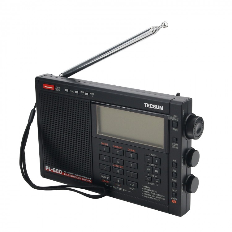 TECSUN PL680 Stereo Radio Full Band Radio Receiver PLL SYNTHESIZED