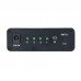 NK-L41 Optical Audio Splitter For SPDIF/Toslink Switcher 4x1 With IR Toslink Splitter 4 In 1 Out