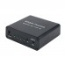NK-L41 Optical Audio Splitter For SPDIF/Toslink Switcher 4x1 With IR Toslink Splitter 4 In 1 Out