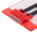 Magnetic Target Card Plate Level Tool Rotary Cross Line Horizontal Vertical with Protection Goggle Glasses Set-Red