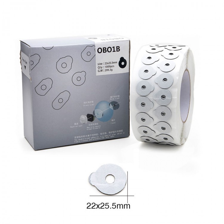 22x22.5mm Anti Slip Sticker Protection Lens Processing Resist Skid Film