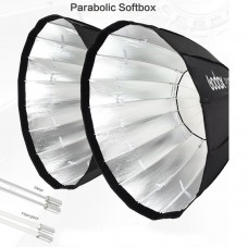Godox P120H Deep Parabolic Softbox 120CM/47.2" High-Temperature Resistant For Bowens Mount Flash