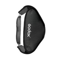 Godox SFUV5050 S-Shaped Flash Bracket For Bowens Mount With Softbox Carrying Bag (19.7x19.7")