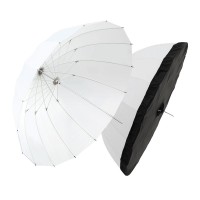 Godox UB-85D (UB-085D) Transparent Parabolic Umbrella Reflective Umbrella 85CM/33.5" For Studios