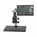 Industrial Camera 48MP FHD Camera V8 w/ 180X C Mount Lens 144 LED Ring Light Stand For PCB Repair