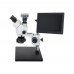 Trinocular Microscope 48MP FHD Camera V8 Kit 3.5X-90X With 11.6" Screen For PCB Jewelry Repair