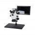 Trinocular Microscope 48MP FHD Camera V8 Kit 3.5X-90X With 11.6" Screen For PCB Jewelry Repair