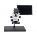 Trinocular Microscope 48MP FHD Camera V8 Kit 3.5X-90X With 11.6" Screen For PCB Jewelry Repair