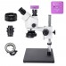 3.5X-90X Trinocular Microscope HDMI 51MP Microscope Camera Kit For Soldering PCB Jewelry Repairs