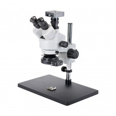 3.5X-90X Trinocular Microscope Camera 48MP FHD Camera V8 Kit For Soldering PCB Jewelry Repair