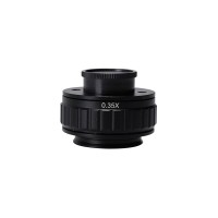 0.35X Lens Adapter 38MM C Mount Adapter Trinocular Microscope Camera Adapter For Digital Camera Focus