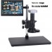 Microscope Camera Kit 48MP FHD Camera V8 HDMI USB Output 180X Lens 144-LED Light For PCB Repair