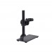 Black Aluminum Alloy Microscope Stand Heavy Duty For USB Microscopes Digital & Electron Microscopes