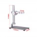 White Aluminum Alloy Microscope Stand Heavy Duty For USB Microscopes Digital & Electron Microscopes