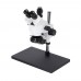 24MP HDMI Digital USB Microscope Camera Kit 7X-90X Trinocular Stereo Microscope w/ Big Base Board