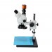 24MP HDMI Digital USB Microscope Camera Kit 7X-90X Trinocular Stereo Microscope w/ Big Base Board