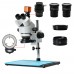 24MP HDMI Digital USB Microscope Camera Kit 7X-90X Trinocular Stereo Microscope w/ Big Base Board