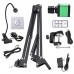 38MP 1080P 2K Microscope Camera USB Camera With Adjustable Stand For Industrial Lab Soldering