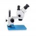 7X-90X Trinocular Stereo Microscope Kit w/ 51MP Microscope Camera For Soldering PCB Jewelry Repair