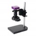 51MP Microscope Camera w/ USB Camera Mini Stand 56-LED Light Tool Kit For Jewelry Phone Repair