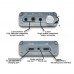 KAEI HP-100 Portable Headphone Amplifier DAC Fully Balanced DAC Hifi Decoder Dual 9038Q2M Silver
