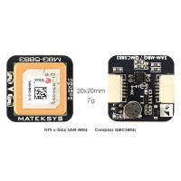 MATEKSYS M8Q-5883 GPS Compass Module FPV GPS Module 72-Channel For RC Fixed Wing FPV Racing Drones