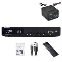 BRZHIFI U01 Hi-Fi Player Lossless Music Player Digital Audio DAC Player Black w/ Linear Power Supply