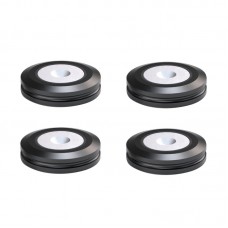 Audio Bastion 4PCS X-PAD Mini Speaker Spike Pads Shoes Load Capacity 80KG Ideal For Small Speakers