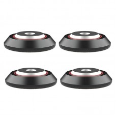 Audio Bastion 4PCS X-PAD Pro Speaker Spike Pads Audio Speaker Spike Shoes Load Capacity 100KG