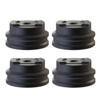 Audio Bastion 4PCS TEMPO PAD I Shock Absorber Suspended Foot Pads Load Capacity 5-15KG 48mm/1.9"